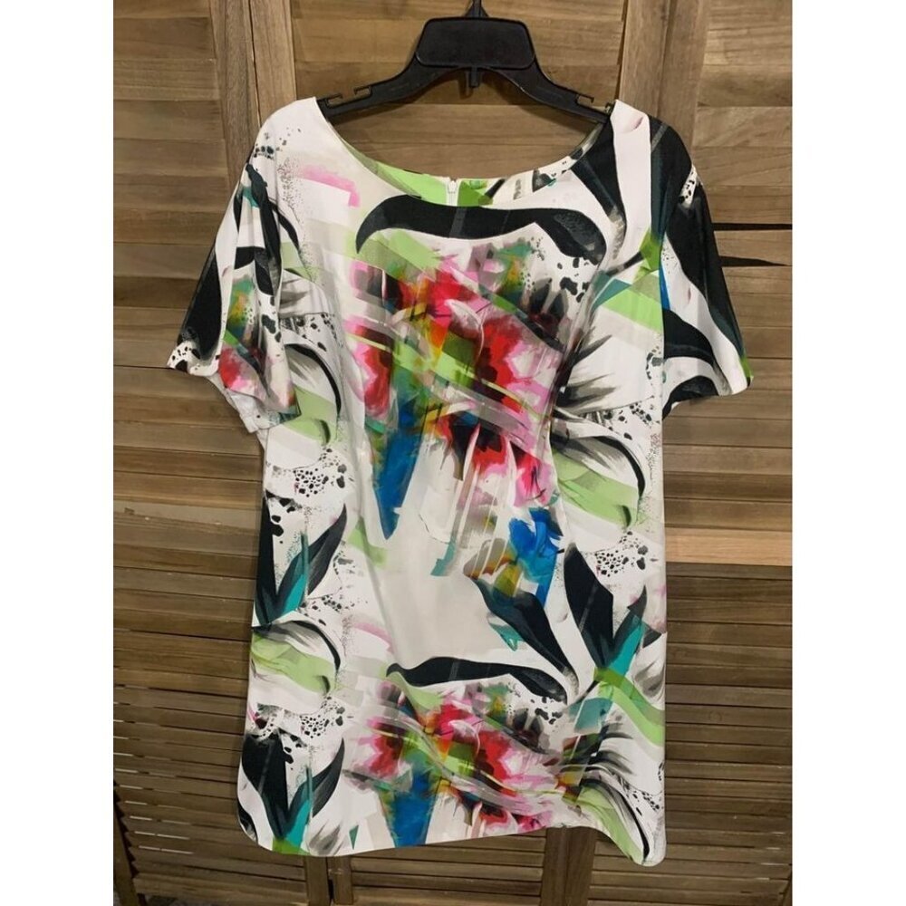 I.N. Studio Business Casual Dress Womens Plus Size 22W Colorful